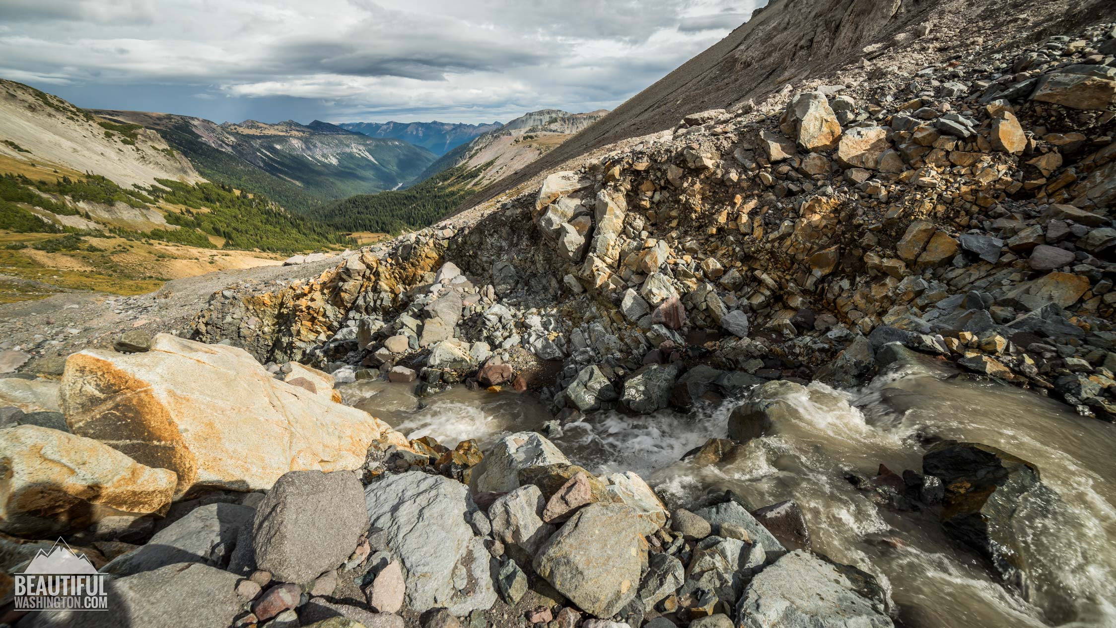 Glacier Basin Trail 73 Photo from Mount Rainier, Glacier Basin Trail