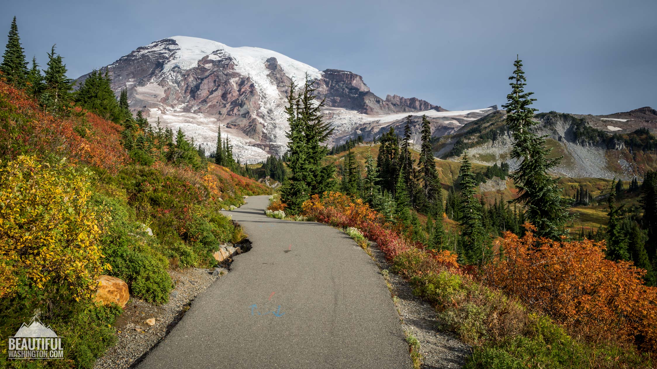 Myrtle Falls Trail 12 Photo from Mount Rainier, Paradise Area, Myrtle Falls