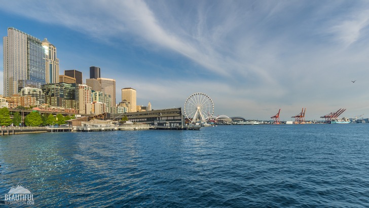 Photo from Pier 62/63, Seattle Waterfront