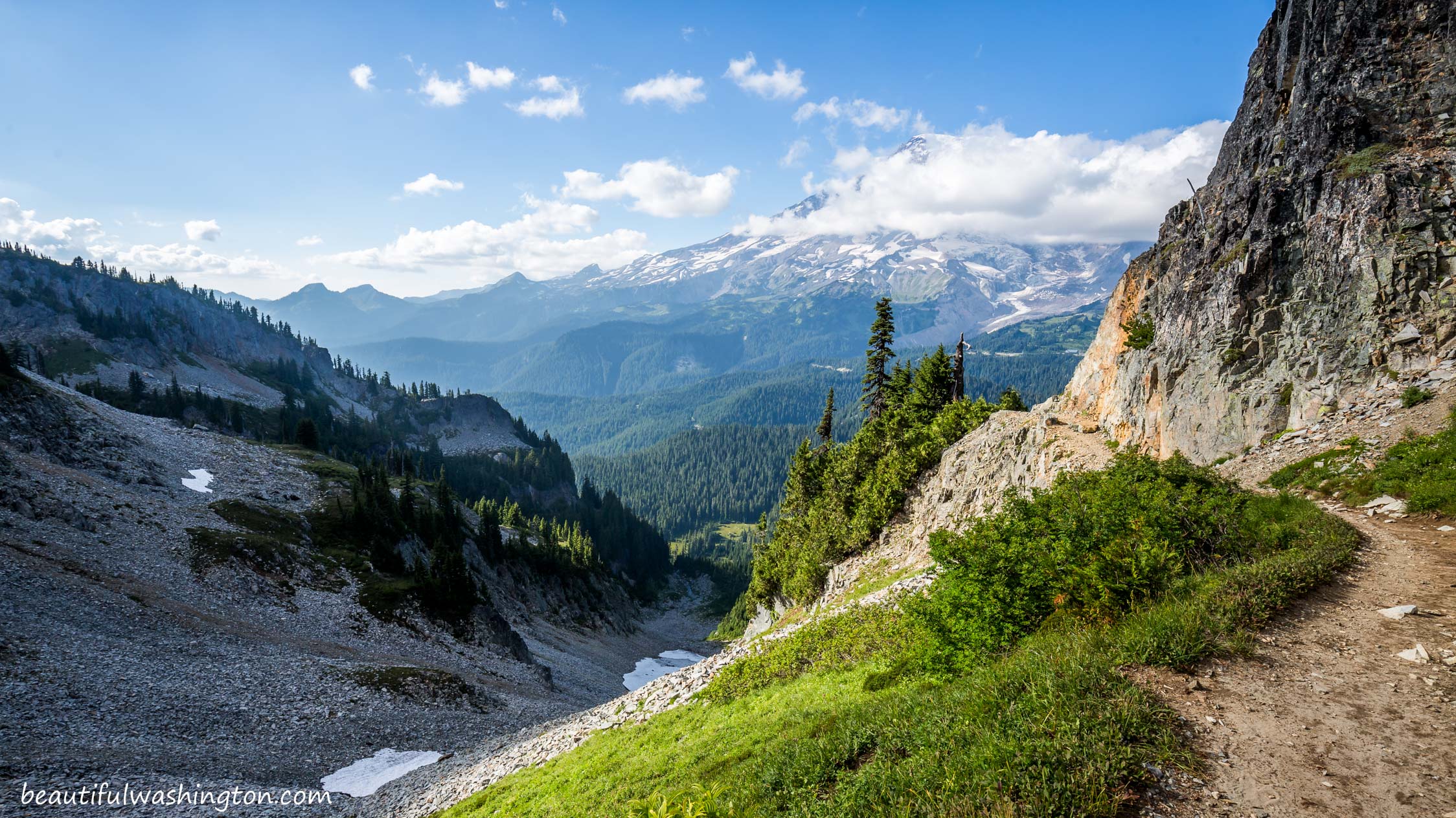 Pinnacle Peak Trail 30 Photo from Mount Rainier, Paradise Area, Pinnacle Peak