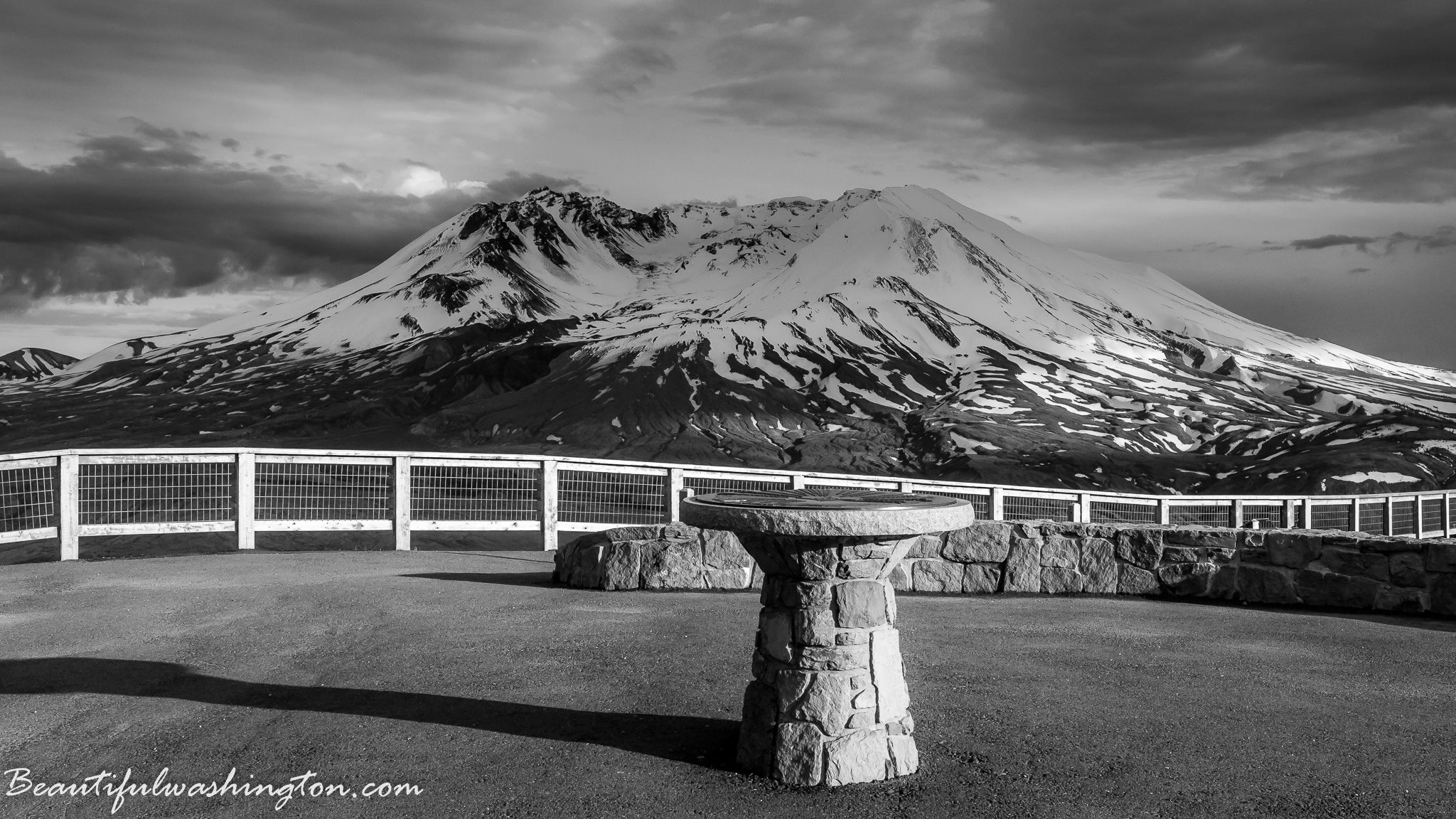 Mount St. Helens National Volcanic Monument Photo of Mt. St. Helens National Volcanic Monument from Johnston Ridge Observatory