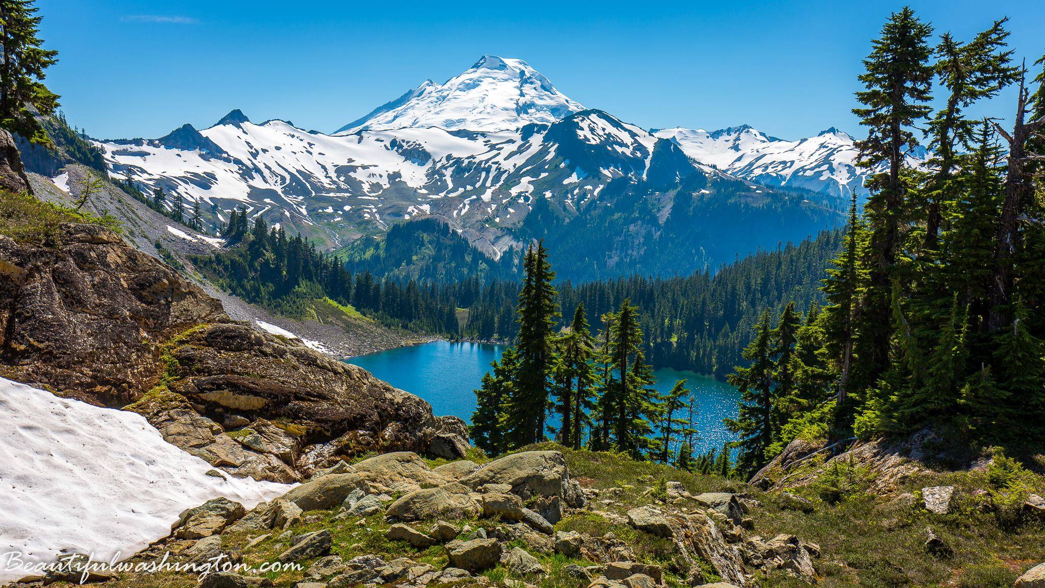 Mount Baker Photo of Mount Baker made from the Chain Lakes Trail